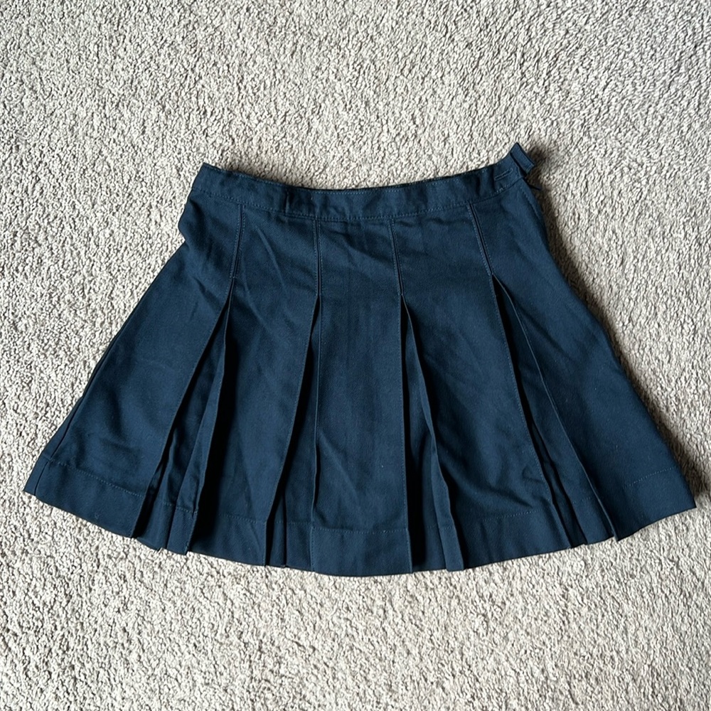 Lands End size 7 uniform navy blue skirt